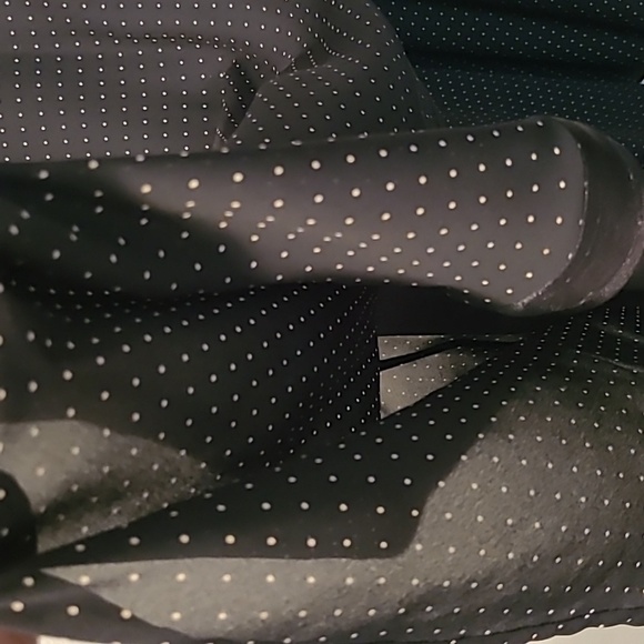 Donna Ricco Women's 12 Black White Polka Dot Maxi Wrap Dress Vintage Elegant - Picture 8 of 16